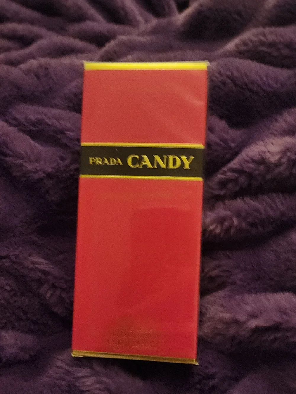 Prada Candy Women's Fragrance - Pink with Gold Accents